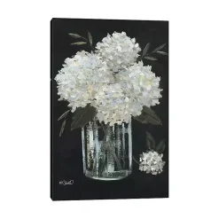 Sale Kirklands Home White Hydrangeas Canvas Art Print