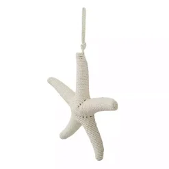 Outlet Kirklands Home Jute Starfish Wall Plaque White