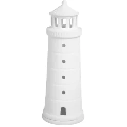Sale Kirklands Home Lighthouse Tealight Candle Holder, 6 in. White