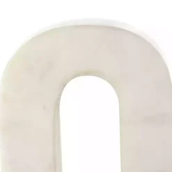 Sale Kirklands Home Marble Arched Bookends, Set of 2 White