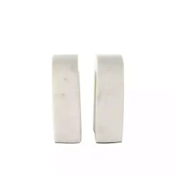 Sale Kirklands Home Marble Arched Bookends, Set of 2 White