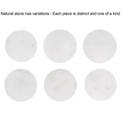 Online Kirklands Home Marble Walnut Accent Table White