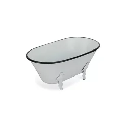 Sale Kirklands Home Metal Bathtub Statue White
