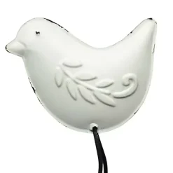 Online Kirklands Home Metal Bird Statue on Wood Base, 6 in. White