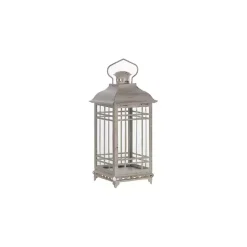 Hot Kirklands Home Metal Windowpane Lanterns, Set of 3 White