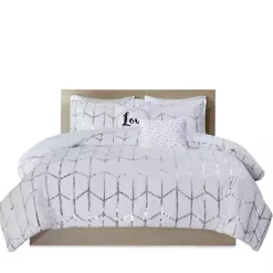 Sale Kirklands Home White Metallic 5-pc. Full/Queen Comforter Set
