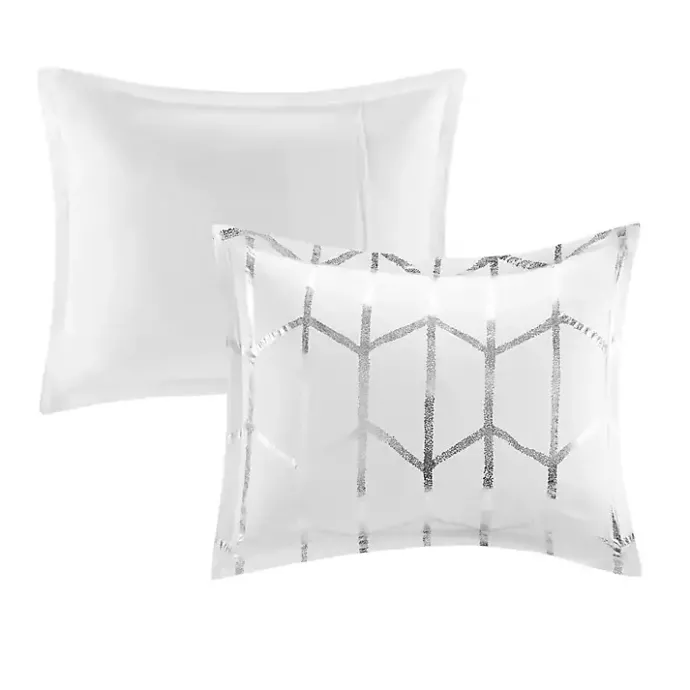 Sale Kirklands Home White Metallic 5-pc. Full/Queen Comforter Set
