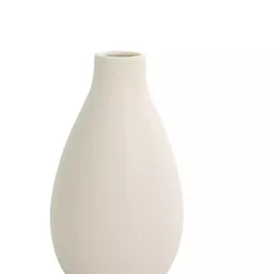 Outlet Kirklands Home Minimalist Ceramic Vases, Set of 3 White