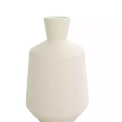 Outlet Kirklands Home Minimalist Ceramic Vases, Set of 3 White