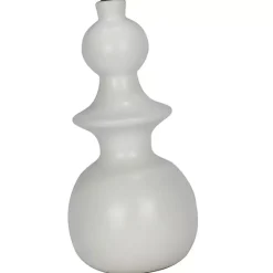 Best Kirklands Home White Modern Spindle Table Lamp Ivory