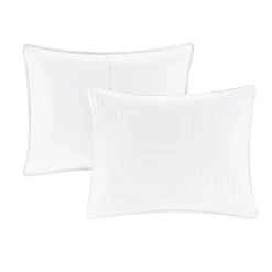 Sale Kirklands Home Nash 3-pc. Reversible Queen Coverlet Set White