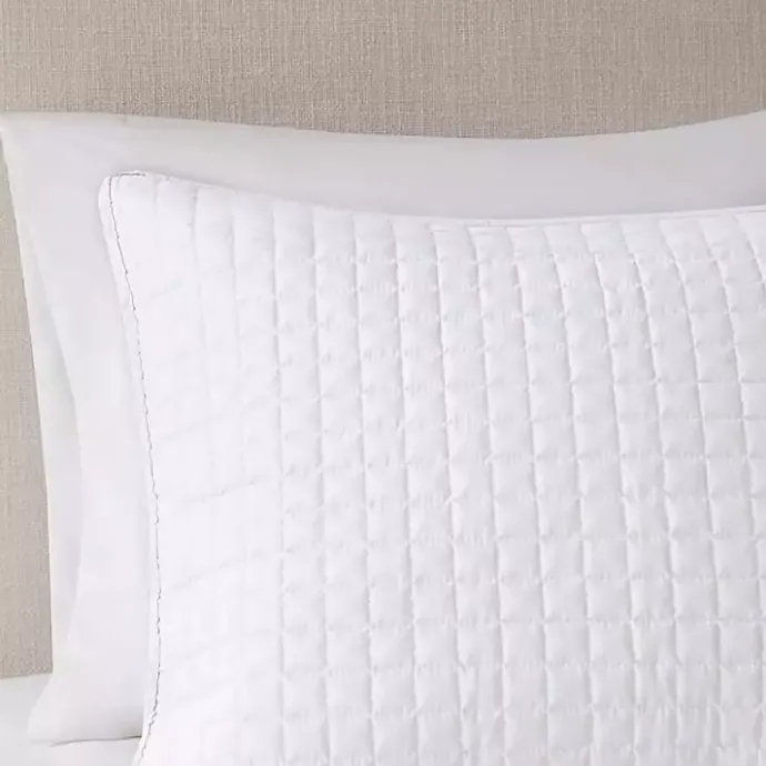 Outlet Kirklands Home Nash 3-pc. Reversible King Coverlet Set White