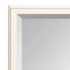 Outlet Kirklands Home White Oakhurst Rectangle Wall Mirror, 36 in.