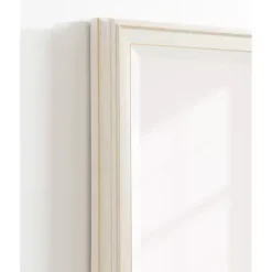 Outlet Kirklands Home White Oakhurst Rectangle Wall Mirror, 36 in.