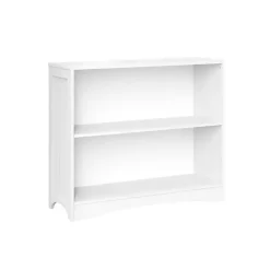 Outlet Kirklands Home 2-Open Shelf Bookcase White