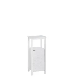 Best Kirklands Home Open Shelf Cabinet White