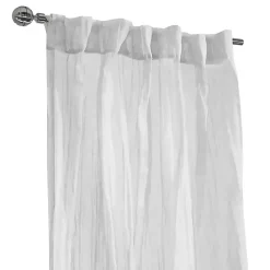 Best Kirklands Home Paloma Curtain Panel, 95 in. White