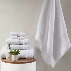 Kirklands Home 6-pc. Cotton Bath Towel Set White