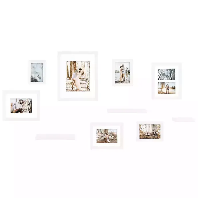 Hot Kirklands Home 10-pc. Gallery Wall Frame and Shelf Set White