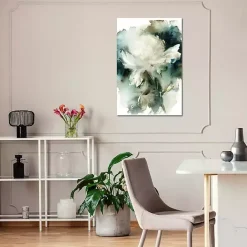 Best Kirklands Home Peony Abstract Canvas Art Print White