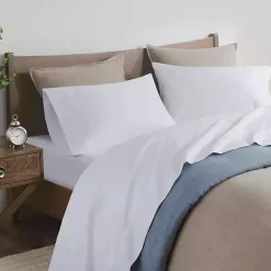 Kirklands Home Pima Cotton Sateen 4-pc. King Sheet Set White