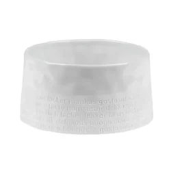 Clearance Kirklands Home Porcelain Delicious Embossed Bowl White