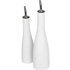 Discount Kirklands Home Porcelain 2-pc. Oil and Vinegar Carafe Set White