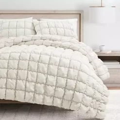 Outlet Kirklands Home Puff 3-pc. Full/Queen Comforter Set White
