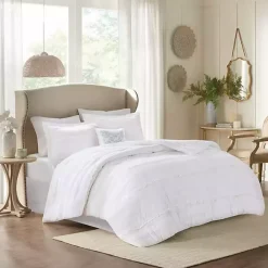 Best Kirklands Home White Quilted King 5-pc. Comforter Set