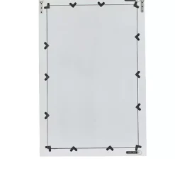 Best Kirklands Home White Rectangular Wood Wall Mirror