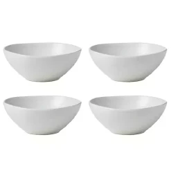 Sale Kirklands Home Ridge 12-pc. Stoneware Dinnerware Set White