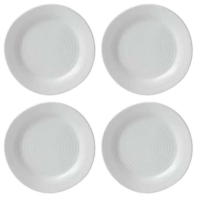Sale Kirklands Home Ridge 12-pc. Stoneware Dinnerware Set White