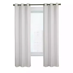 Clearance Kirklands Home Room Darkening Curtain Panel Set, 72 in. White