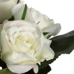 Clearance Kirklands Home Roses Bundle Bouquets, Set of 3 White