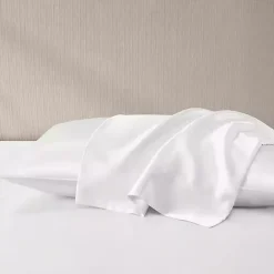 Outlet Kirklands Home Satin King 2-pc. Pillow Case Set White