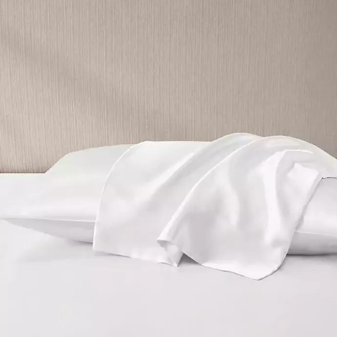 Outlet Kirklands Home Satin King 2-pc. Pillow Case Set White