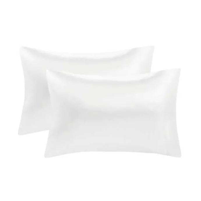 Outlet Kirklands Home Satin King 2-pc. Pillow Case Set White