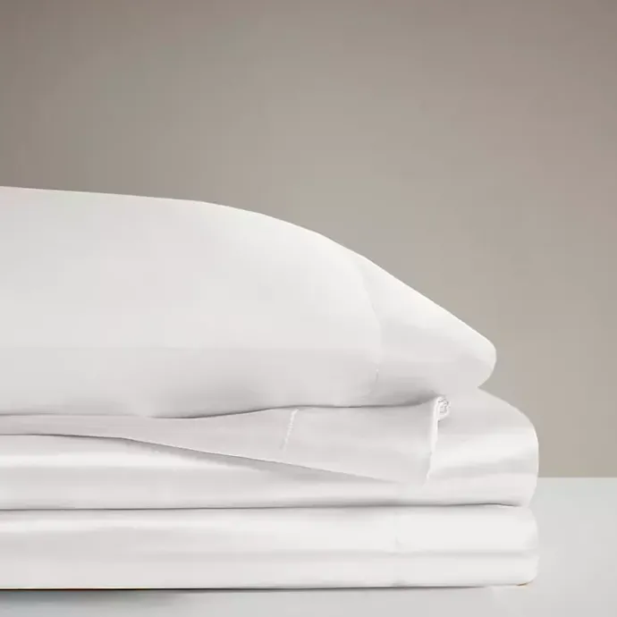 New Kirklands Home Satin 6-pc. Queen Sheet Set White