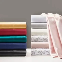 Hot Kirklands Home Satin Standard 2-pc. Pillow Case Set White