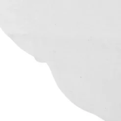 Sale Kirklands Home Scalloped Christmas Tree Skirt, 48 in. White