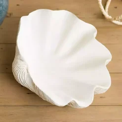 Best Kirklands Home Seashell Shaped Bowl White