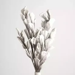 Sale Kirklands Home Shell Leaf Stem White