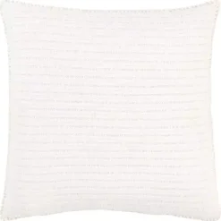 Online Kirklands Home Simple Texture Pillow White