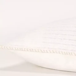 Online Kirklands Home Simple Texture Pillow White