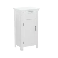 Online Kirklands Home Single Drawer Cabinet White