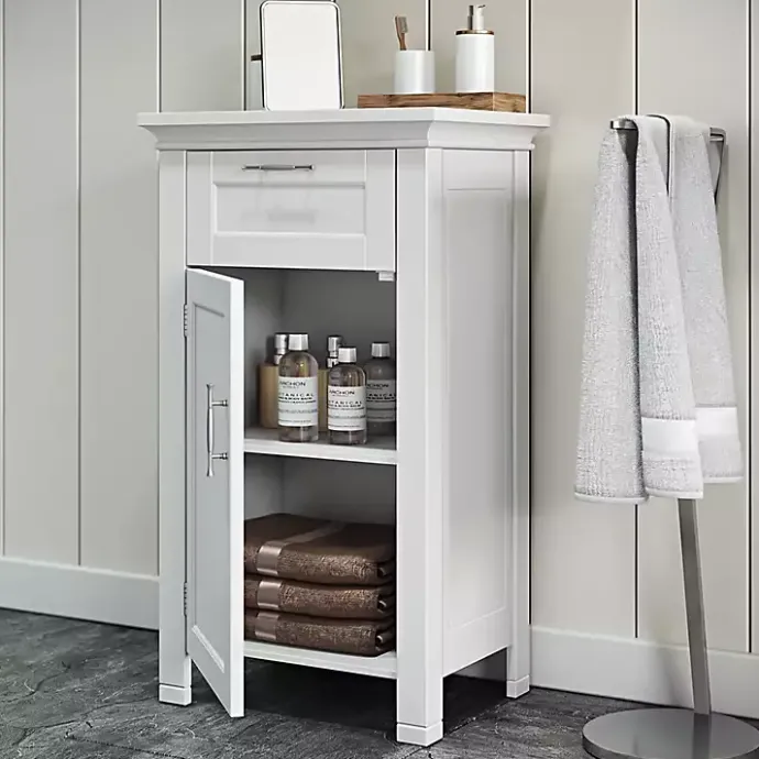 Online Kirklands Home Single Drawer Cabinet White