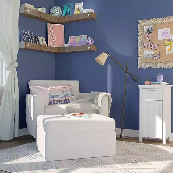 Online Kirklands Home Single Drawer Cabinet White