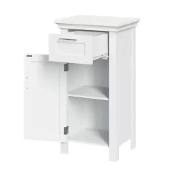Online Kirklands Home Single Drawer Cabinet White