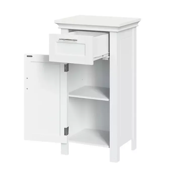 Online Kirklands Home Single Drawer Cabinet White