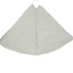 Discount Kirklands Home Snow Fur Tree Skirt White